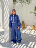 Blue Wide-Leg pants