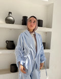 Sky Blue Summer linen Jacket