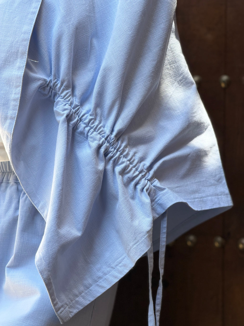 Sky Blue Summer linen Jacket